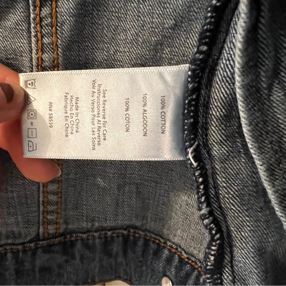 Sts Blue Denim Button Down Jacket - image 8